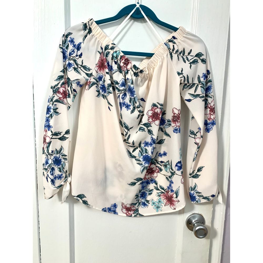 One Clothing off the shoulder long sleeve top